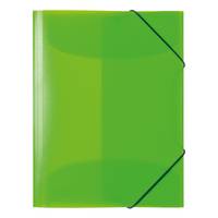 4008705945332 - HERMA Sammelmappe A4 neon grün Polypropylen 3St