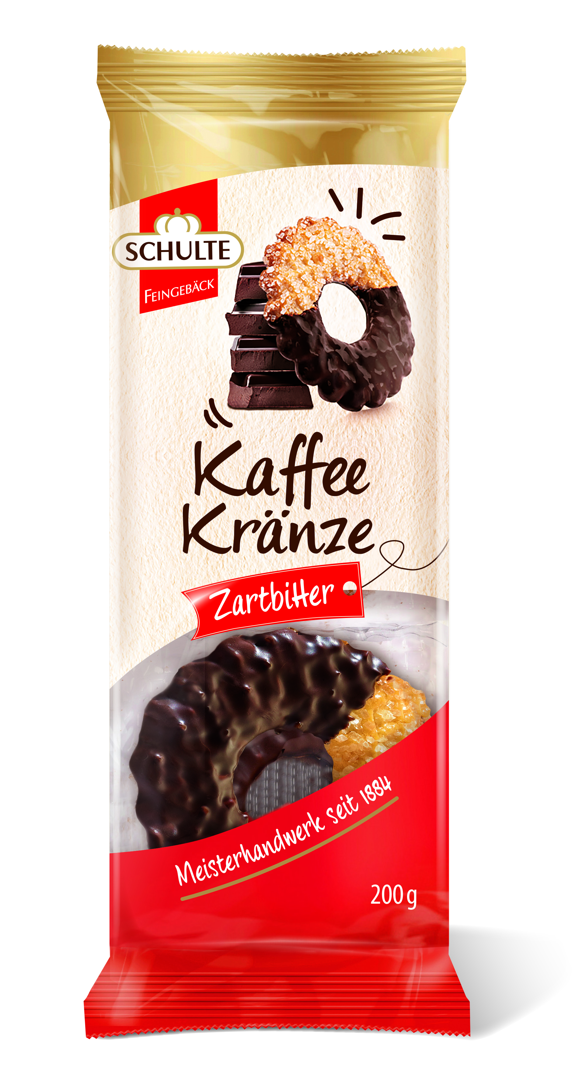 4008728029422 - Schulte Kaffeekränze Zartbitter 200g (MHD 29072024) 4008728029422 - Schulte Kaffeekränze Zartbitter 200g (MHD 29072024)