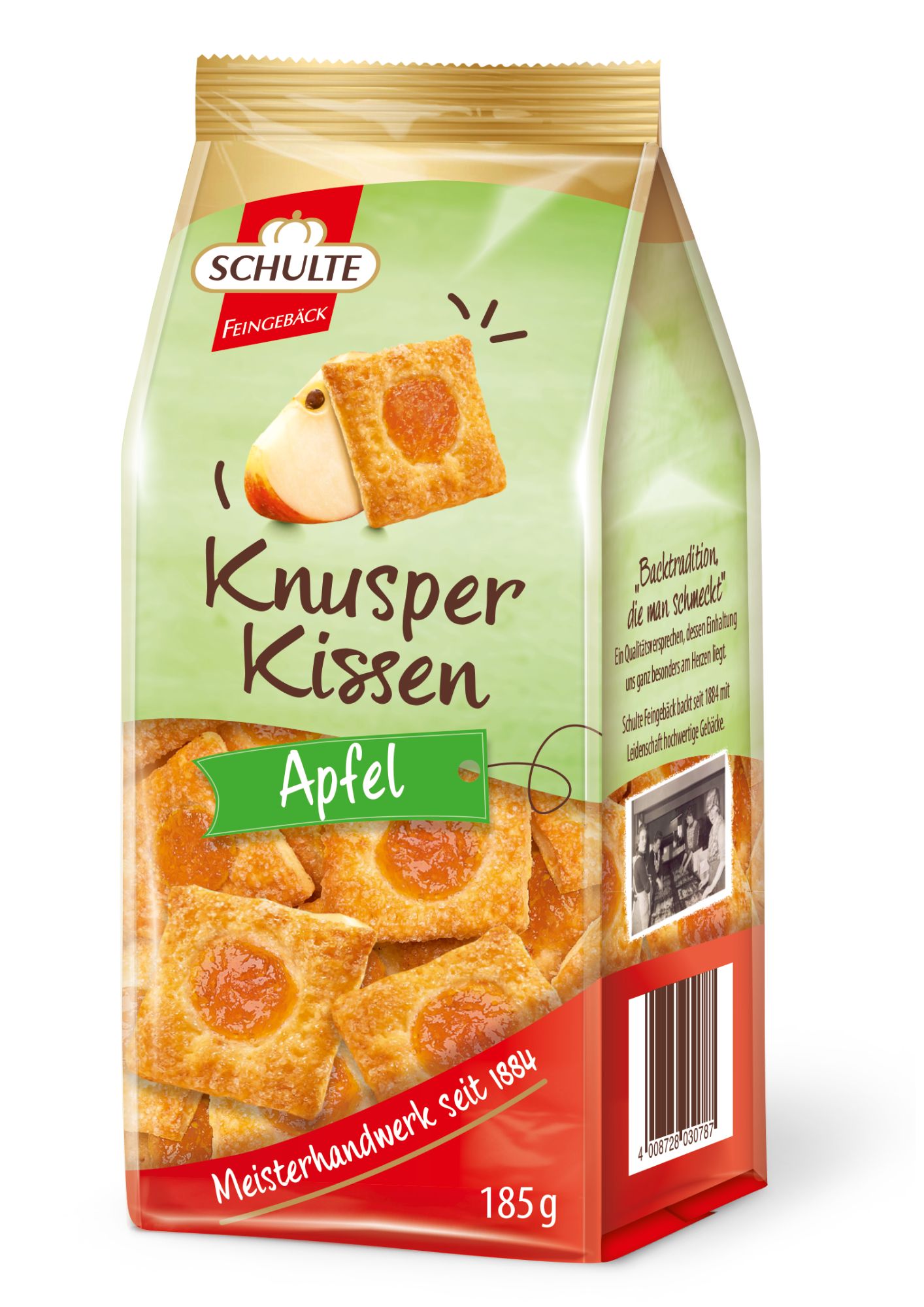 4008728030787 - Knusper Kissen Apfel von Schulte 185g