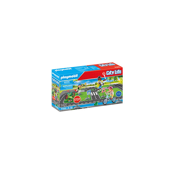 4008789713322 - City Life 71332 Fahrradparcours Spielfiguren-Set 40087897133