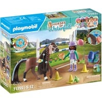 4008789713551 - 71355 Horses of Waterfall Zoe & Blaze mit Turnierparcours Konstruktionsspielzeug