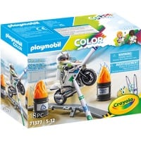 4008789713773 - 71377 Color Motocross Motorrad Konstruktionsspielzeug