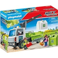 4008789714312 - Playmobil City Action - City Action Glass Bin Collection Service - 71431