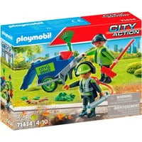 4008789714343 - Playmobil City Action - City Action Figure Set Cleaning Team - 71434