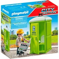 4008789714350 - Playmobil City Action - City Action Mobile Toilet - 71435