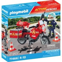 4008789714664 - 71466 City Action Feuerwehrmotorrad am Unfallort Konstruktionsspielzeug