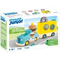 4008789717023 - 71702 Junior Verrückter Donut Truck mit Stapel- und Sortierfunktion Konstruktionsspielzeug