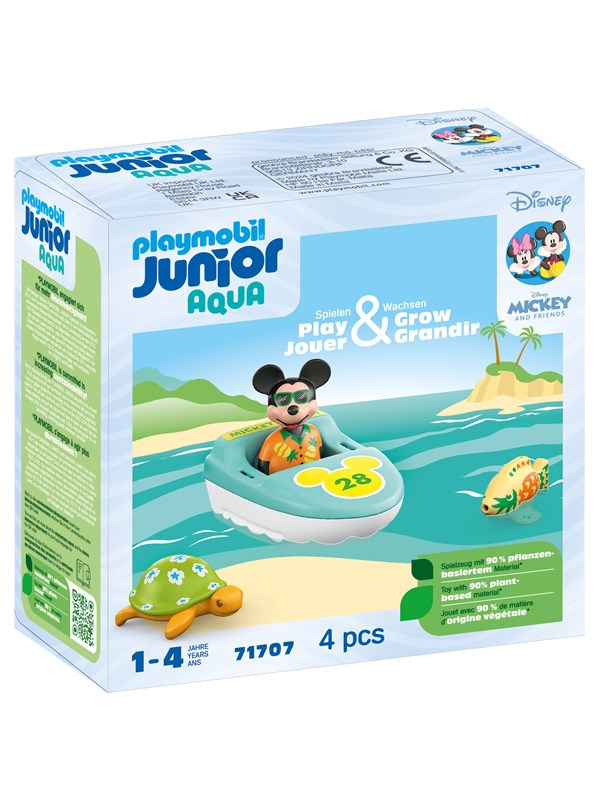 4008789717078 - 71707 Junior Aqua & Disney Mickys Bootstour Spielfigur