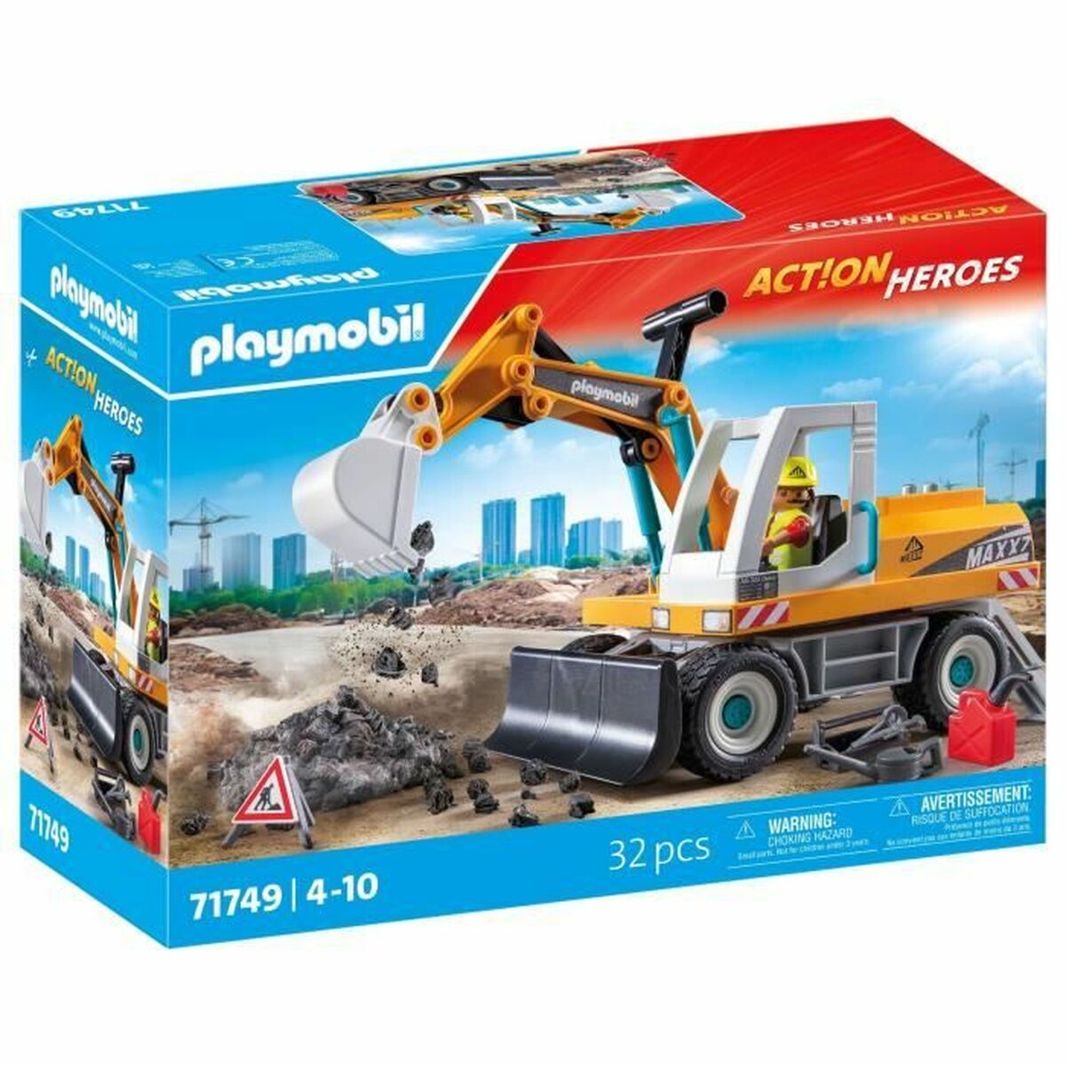 4008789717498 - Spielset Fahrzeuge Playmobil 71749 32 Stücke