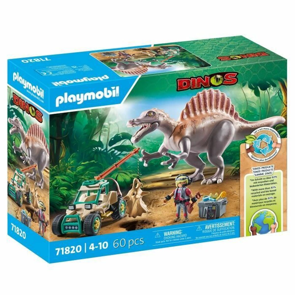4008789718204 - Playset Playmobil 71820 60 Stücke