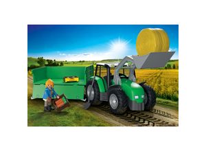 4008789720108 - Playmobil Traktor mit Anhänger