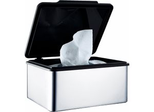 4008832688225 - Papiertuchbox BLOMUS MENOTO silber (silberfarben) B15cm H7cm T13cm Edelstahl Kunststoff Aufbewahrungsboxen für Feuchttücher