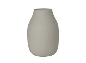 4008832785627 - blomus Vase COLORA (LBH 1050x1050x15 cm) LBH 1050x1050x15 cm grau Blumenvase Blumengefäß