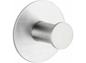 4008838132531 - Wand Haken Kleider Garderoben Handtuch Halter Celano ø 5 Bad wc Küchen - silber matt - Wenko