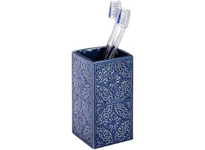 4008838163276 - Zahnputz Becher cordoba Zahnpasta Bürsten Halter Bad Accessoires wc - blau - Wenko