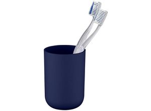 4008838166741 - Zahnputz Becher Brasil Blau Zahnpasta Zahnbürsten Halter Zähne putzen Bad - blau - Wenko