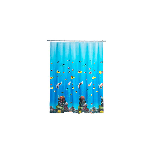 4008838191224 - Duschvorhang Ocean 180 x 200 cm Mehrfarbig Polyethylen-Vinylacetat mehrfarbig - mehrfarbig - Wenko