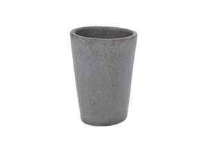 4008838194904 - Zahnputzbecher Pebble Stone Grey Grau Polyresin grau - grau - Wenko