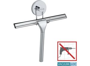 4008838208779 - Vacuum-Loc® Duschabzieher Befestigen ohne bohren Silber glänzend Stahl chrom Edelstahl rostfrei glänzend - silber glänzend - Wenko