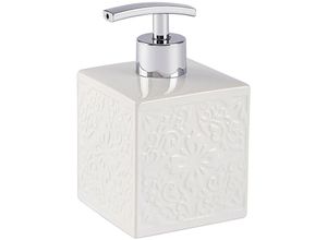 4008838219935 - Seifen Spender Cordoba 500 ml Dosierer Bad Keramik Ornamenten wc Küchen - weiss - Wenko