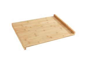 4008838224830 - WENKO Bambus Schneidebrett 45 x 35 cm Hochwertige Schneidunterlage mit großer Fläche für Fleisch Obst etc Farbe Braun