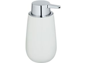 4008838251959 - Seifenspender Badi Weiß Keramik 320 ml Weiß Keramik weiß - weiß - Wenko