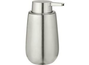 4008838263600 - Seifenspender Badi Chrom matt Keramik 320 ml Silber matt Keramik silber matt - silber matt - Wenko