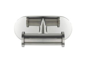 4008838288634 - Turbo-Loc® Edelstahl Wandhaken Duo Orea Shine Haken Befestigen ohne bohren Silber glänzend Edelstahl rostfrei glänzend - silber glänzend - Wenko