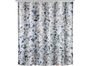 4008838289419 - Duschvorhang Terrazzo Textil (Polyester) 180 x 200 cm waschbar Mehrfarbig Polyester mehrfarbig - mehrfarbig - Wenko