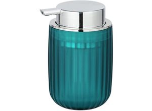 4008838293690 - Seifenspender Agropoli Petrol Flüssigseifen-Spender 250 ml Türkis Kunststoff petrol - türkis - Wenko