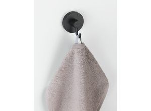 4008838298985 - Vacuum-Loc® Haken Schwarz 2er Set Handtuch-Haken Kleiderhaken Befestigen ohne bohren Schwarz Kunststoff (abs) schwarz - schwarz - Wenko