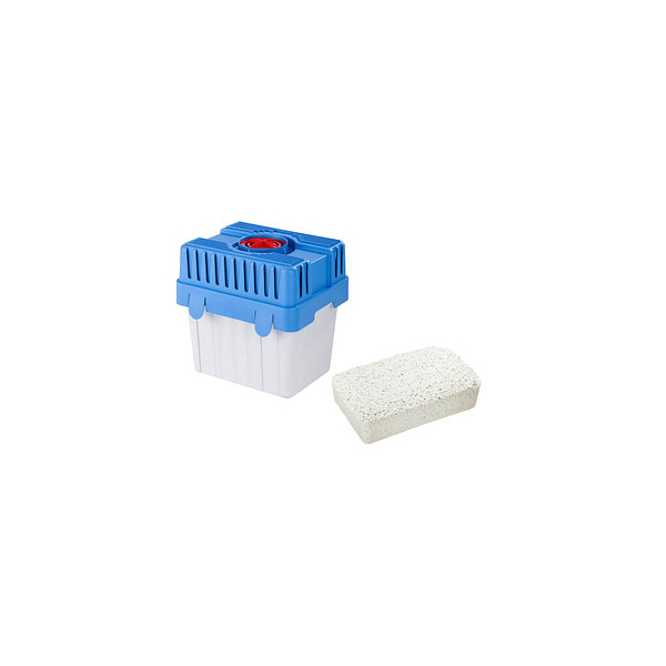 4008838320952 - WENKO Feuchtigkeitskiller 5 kg mit 5kg Nachfüllpack Raumentfeuchter Weiß Polypropylen grau Polypropylen blau transparent - weiß