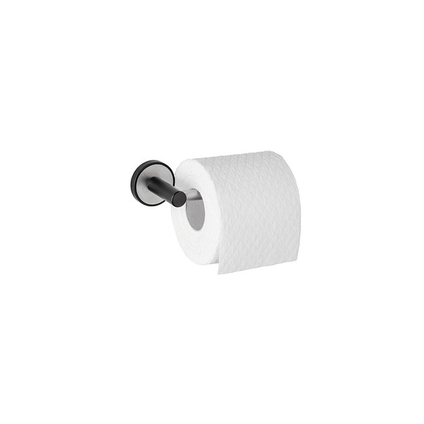 4008838356616 - UV-Loc® Toilettenpapierhalter Udine Befestigen ohne Bohren mit innovativem Klebesystem Silber matt Edelstahl rostfrei matt - silber matt - Wenko