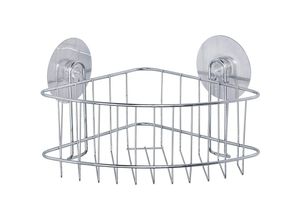 4008838374542 - Static-Loc® Eckablage Osimo groß Befestigen ohne bohren Silber glänzend Stahl chrom Kunststoff (pet) silber transparent - silber glänzend - Wenko 4008838374542 - Static-Loc® Eckablage Osimo groß Befestigen ohne bohren Silber glänzend Stahl chrom Kunststoff (pet) silber transparent - silber glänzend - Wenko