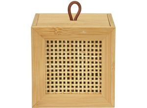 4008838376317 - Badbox Allegre s mit Deckel Aus Bambus und Rattan Braun Bambus natur Rattan natur - braun - Wenko