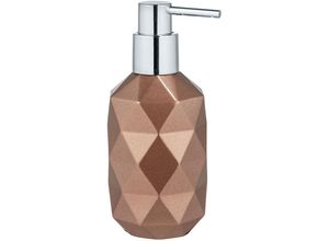 4008838379080 - WENKO Seifenspender Lanciano Bronze Für bis zu 200 ml Flüssigseife Kupfer Polyresin bronze - kupfer