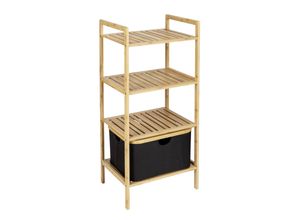 4008838391525 - WENKO Regal mit 3 Etagen ECORI (BHT 44x9350x33 cm) BHT 44x9350x33 cm bunt Standregal Bücherregal Bücherregal Schuhregal