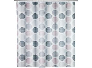 4008838398500 - Mehrfarbige Duschvorhang Pastell Dots 180 x 200 cm - Mehrfarbig - Wenko