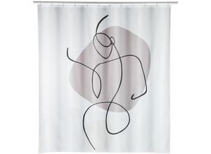 4008838409503 - Mehrfarbiger Kunststoff Duschvorhang Ladyline 180 x 200 cm - Mehrfarbig - Wenko