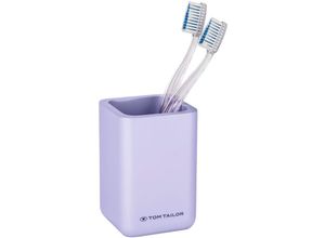 4008838452363 - - tom tailor x Zahnputzbecher Lilac 2er Set - Lila