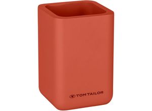 4008838465592 - - tom tailor x Zahnputzbecher Coral 2er Set - Rot