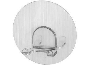 4008838485491 - Static-Loc Wandhaken Duo Osimo Befestigen ohne Bohren Kunststoff (pet) 8x32x8cm Chrom - Wenko