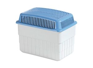 4008838794715 - WENKO Feuchtigkeitskiller 2 kg Set mit 1x2 kg Nachfüller Raumentfeuchter Weiß Polypropylen grau blau - weiß