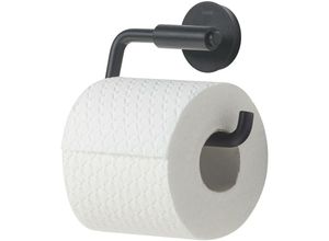 4008911316056 - - Urban Toilettenpapierhalter schwenkbar Farbe Schwarz mit austauschbaren Dekor-Ringen zur individuellen Gestaltung - schwarz