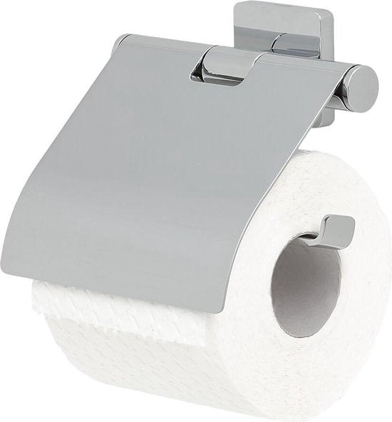 4008911324020 - - Dock - Toilettenpapierhalter mit Klappe - Chrom