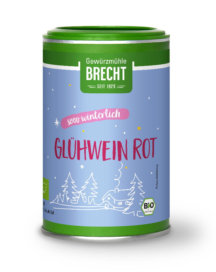 4008920133217 - Gewürzmühle Brecht Glühwein rot 50 g