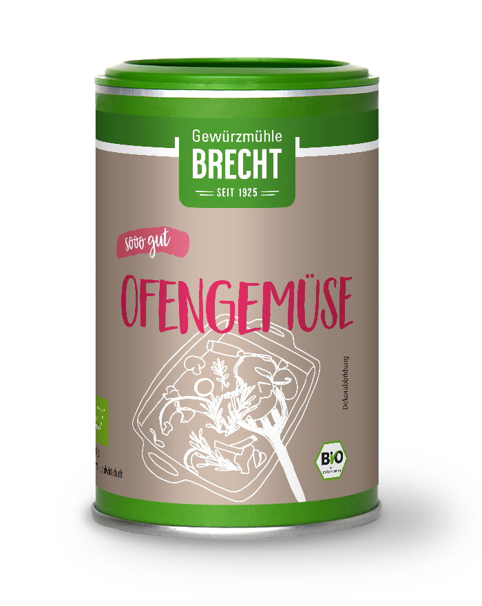 4008920165218 - Gewürzmühle Brecht Ofengemüse 70 g