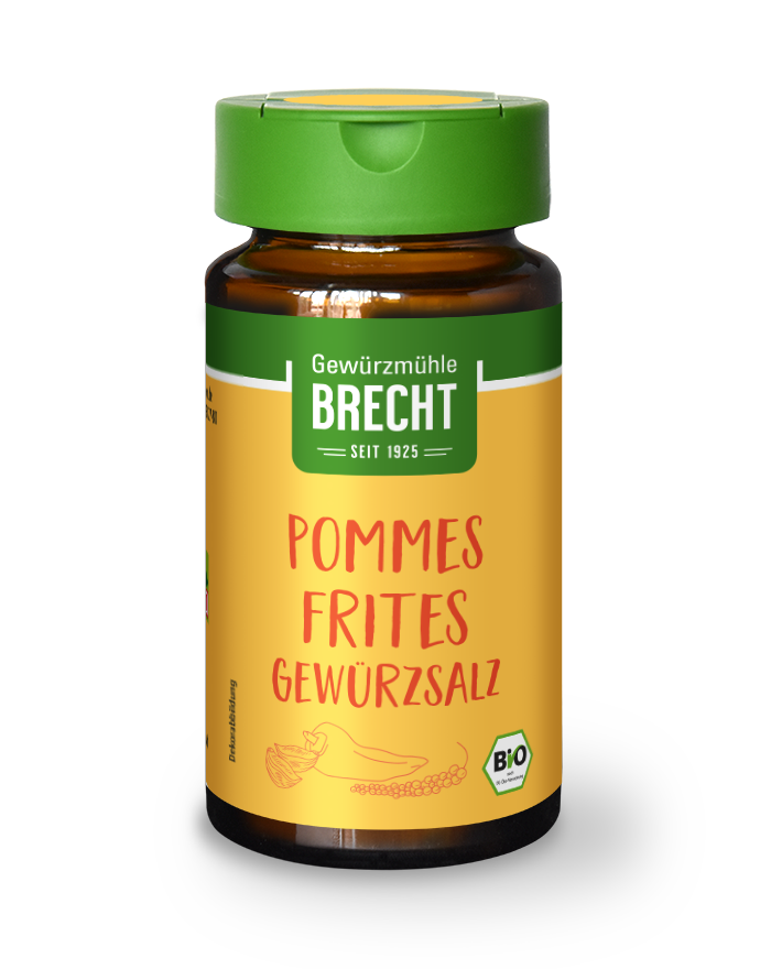 4008920252338 - Gewürzmühle Brecht Pommes-Frites Gewürzsalz 60 g