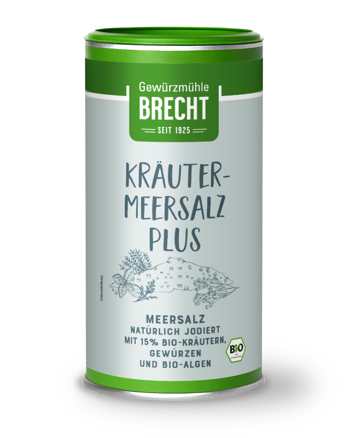 4008920261613 - Gewürzmühle Brecht Kräuter-Meersalz Plus 450 g