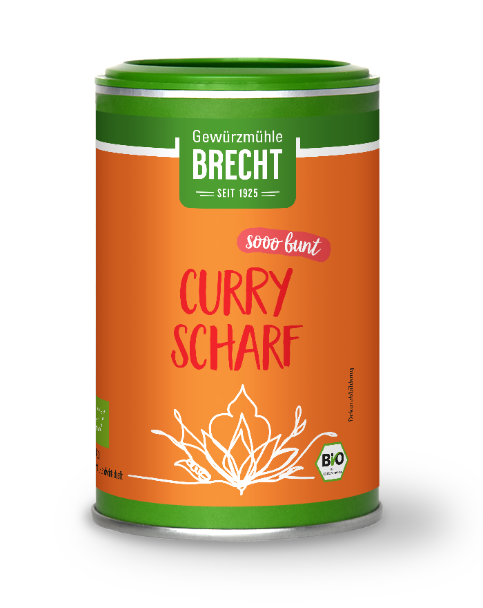 4008920347218 - Gewürzmühle Brecht  Curry scharf 55 g